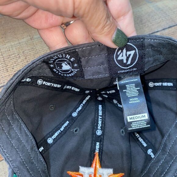 47 BRAND Houston Astros fitted Hat - Picture 4 of 6